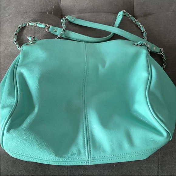 Nine West Mint Seafoam Green Over The Shoulder Bag - Picture 2 of 7